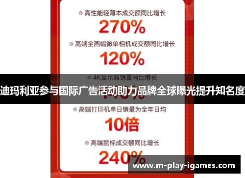 迪玛利亚参与国际广告活动助力品牌全球曝光提升知名度 迪玛利亚参与国际广告活动助力品牌全球曝光提升知名度